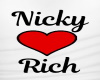 Rich-Nicky Tee/M