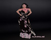 NATALIE FLORAL GOWN