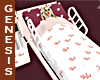 Pink Silk Labor Blanket