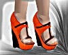 C: Pure Orange Heels|