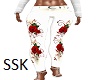 Red Rose Pants