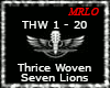 *(THW)* Thrice Woven
