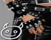 Spikes Leather Glove