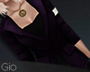 [G] Purple Suit Top