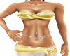 bikini white &gold ~ray~