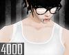 4k|Clean White Tank Top