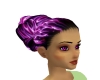 purple flame hair