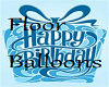 B-day floor Balloons