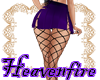 ^HF^Purple Pleaded Skirt