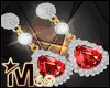 Rosita Ruby Earrings