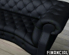 Chesterfield Black Sofa
