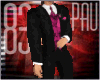 M black/pink/w suit