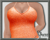 Simone Orange Mini Dress
