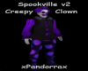 Spookville Creepy Clown