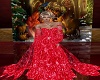 RED CHRISTMAS  GOWN