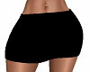 Thick Black Mini Skirt