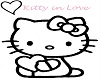 kitty in love