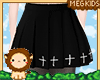 Kids Skirt cross Black