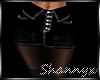 $ Mini Skirt Denim Black