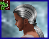 Silver ponytail