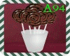 Chocolate lollipops 