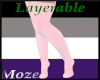 Pink knee high socks