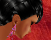 pink/blue earrings