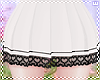 w. Lace Skirt White