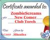 zombie award