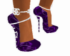 )KB( Purple Swirl Heels