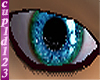 Turquoise Glitz Eyes M