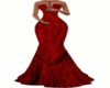 Pregnant Gown Red