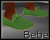 Mens Green Boat Shoes