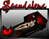 |Sx|Red black Lounger