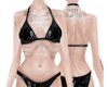 Model Bkini Black pvc