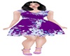 MY Purple Floral Dress