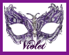 (V) purple mask