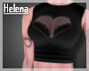 ✿ Black Sheer Top 2 B