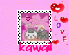 love love onigiri stamp