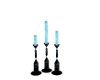 blue candles