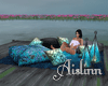 Ambient Blue Boho Pillow