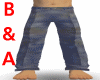[BA] Bl/Grey Dress Pants
