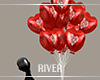 R" POSE- Vday Balloons