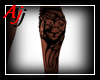 Aj/Tattoo leg lion