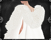 Royal Fur Cape - White