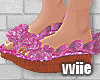 v.e Sandal Xmas Pink