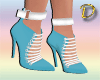 D|Shoes Blue/white Anahi