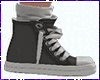 Kawaii Grey Boots