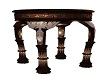 Antique Teal End Table