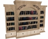 Light wood bookcase